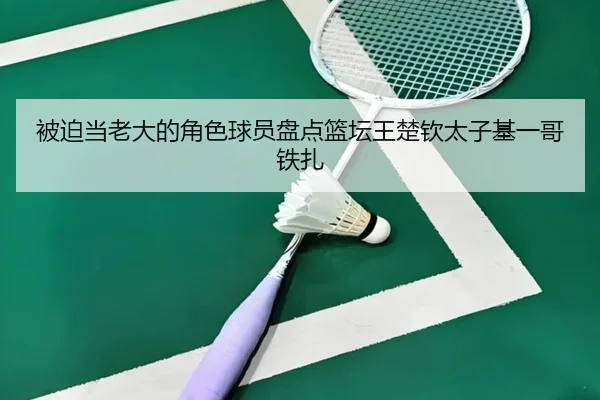 被迫当老大的角色球员盘点篮坛王楚钦太子基一哥铁扎